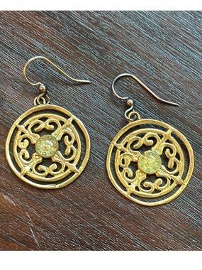 Willow House Captiva Day Medallion Earrings by Sara Blaine